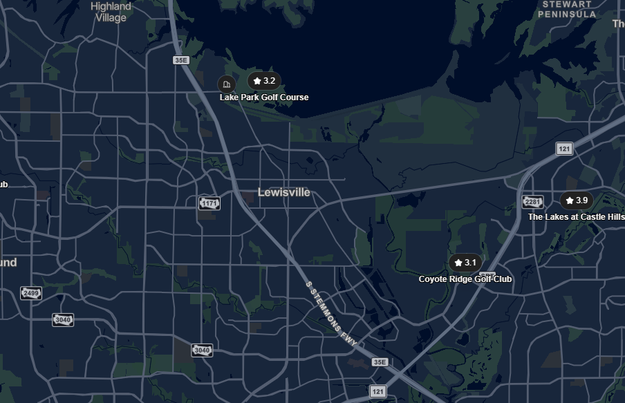 Grip Masters Lewisville map
