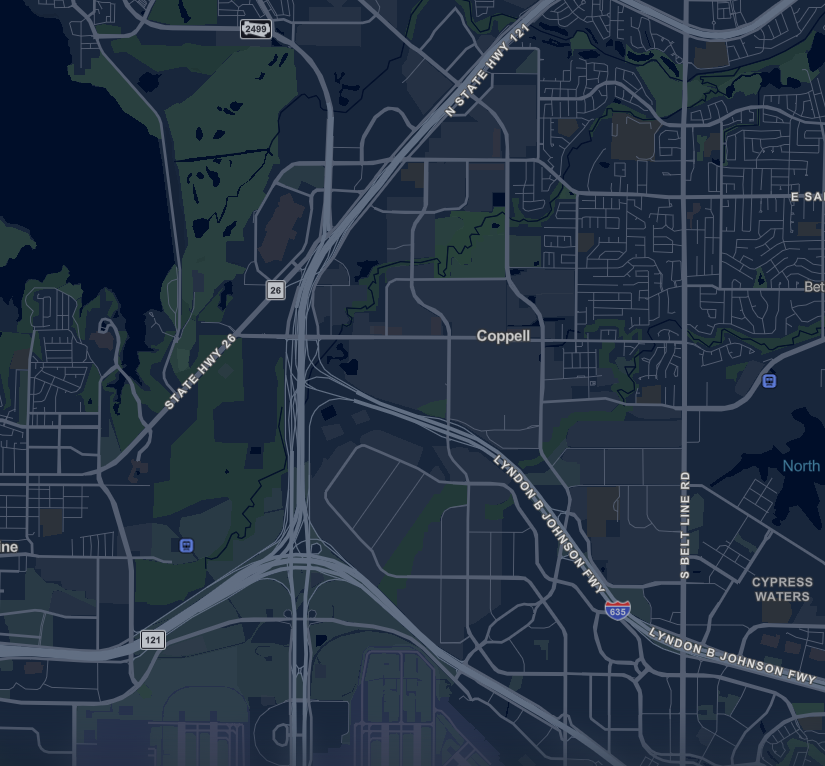 Grip Masters USA Coppell map