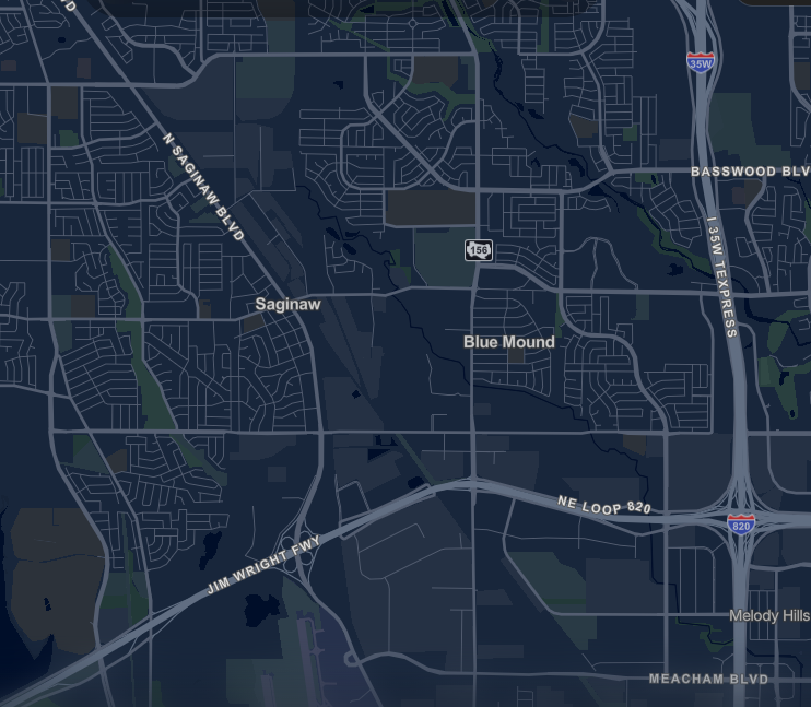 Grip Masters USA Saginaw Map
